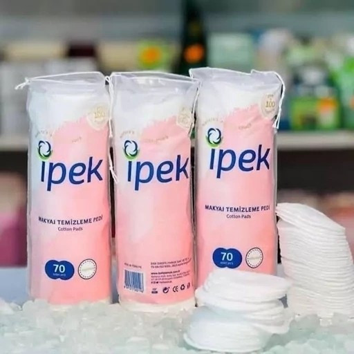 پد آرایش پاک کن آیپک ipek 70 عددی