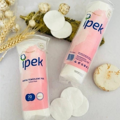پد آرایش پاک کن آیپک ipek 70 عددی