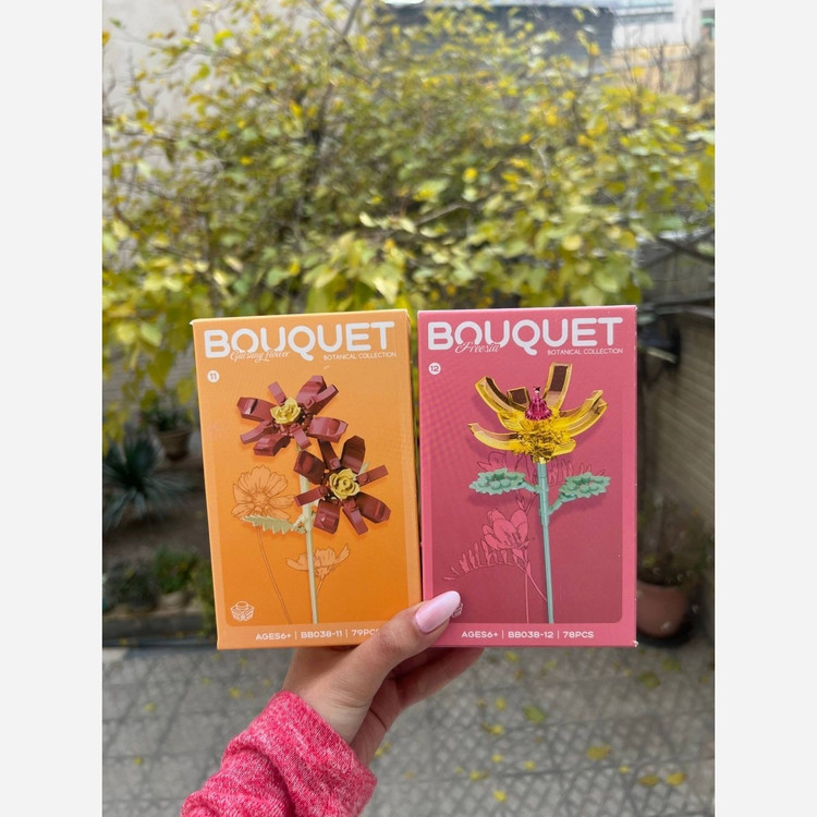 لگو شاخه گل BOUQUET های کوالیتی در 12 طرح