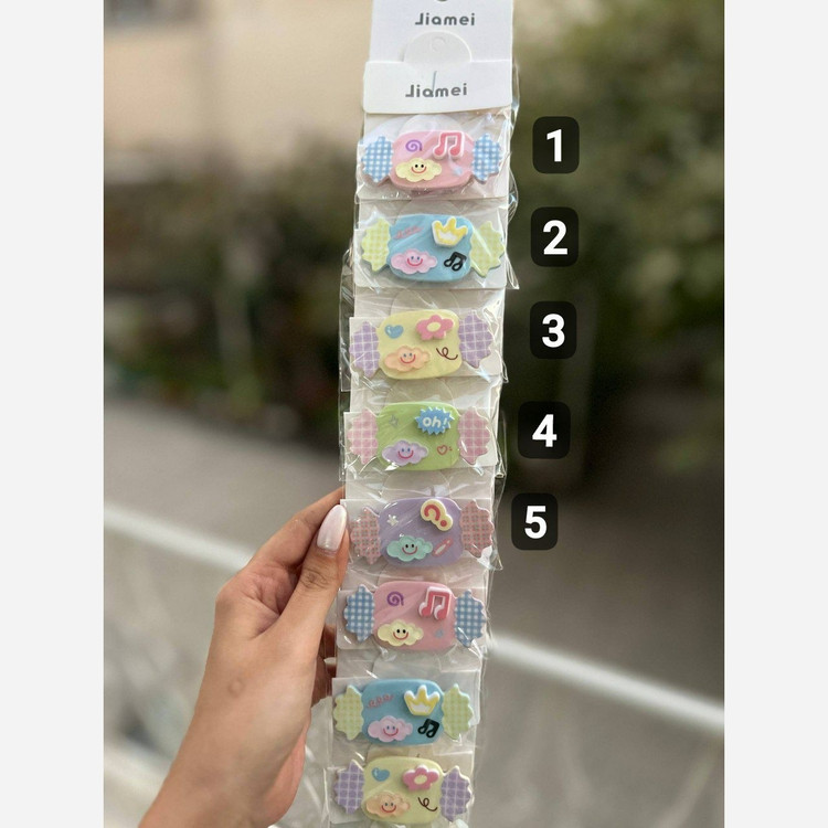 گیره مو طرح شکلات پینترستی