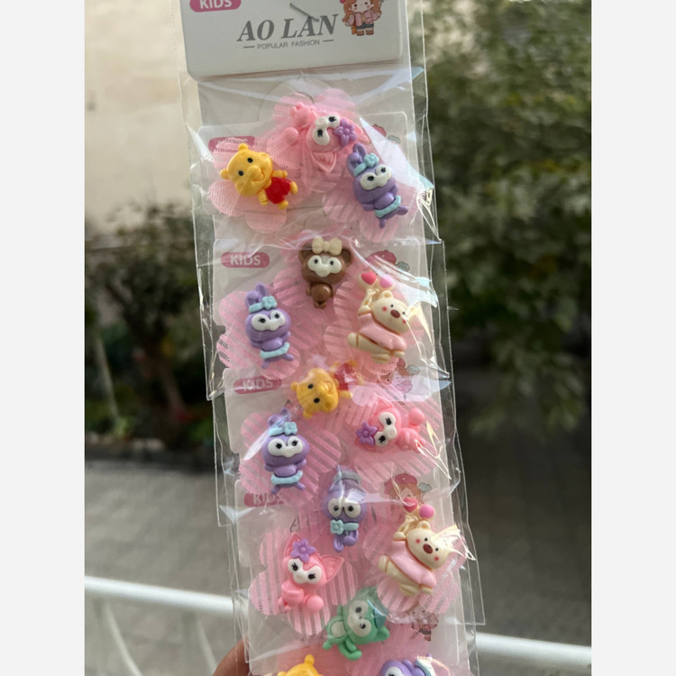 اکسسوری چسبی نوزاد طرح حیوانات 3 عددی
