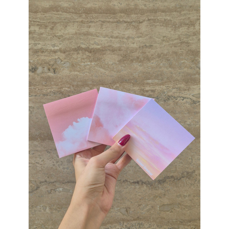 استیک نوت sunset پینترستی 5 رنگ