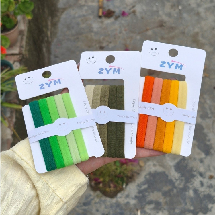 پک کش مو رنگی 5 عددی zym وارداتی
