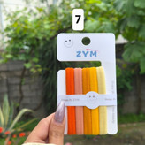 پک کش مو رنگی 5 عددی zym وارداتی