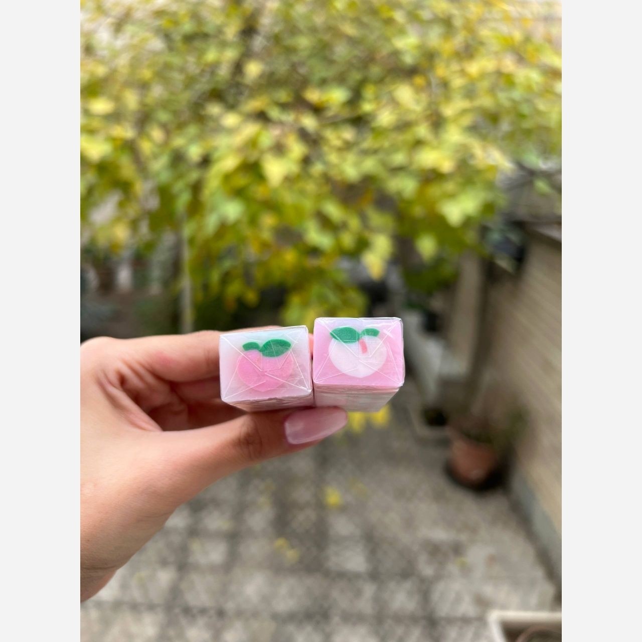 پاکن مغزدار طرح هلو پاک کن